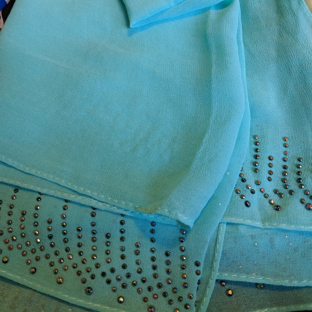 BOGO Sea green scarf // hijab